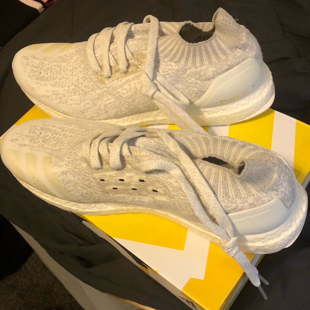 Uncaged ultraboost triple white